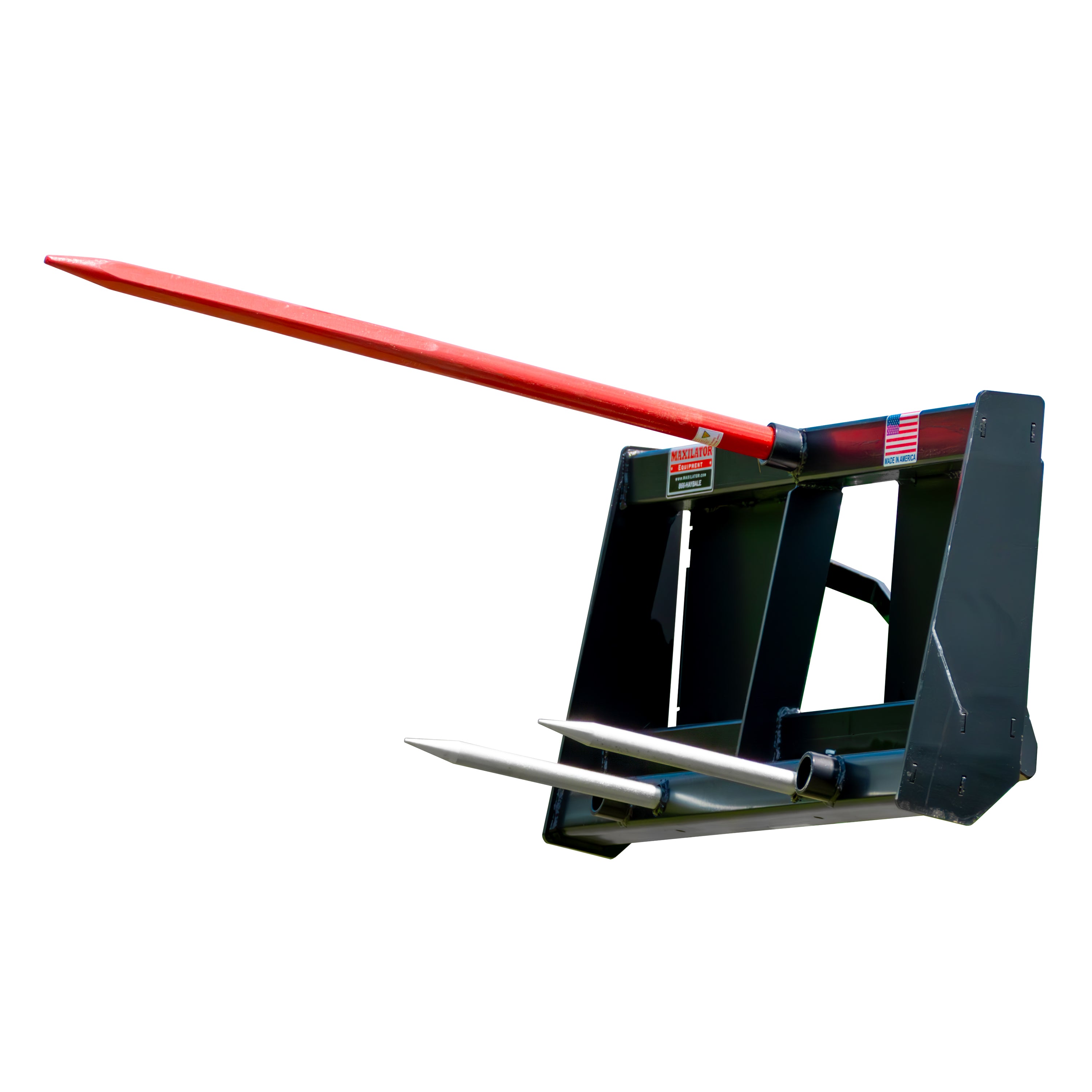 Maxilator Single Bale Combo Spear Fork Kit with 49" Hay Spear