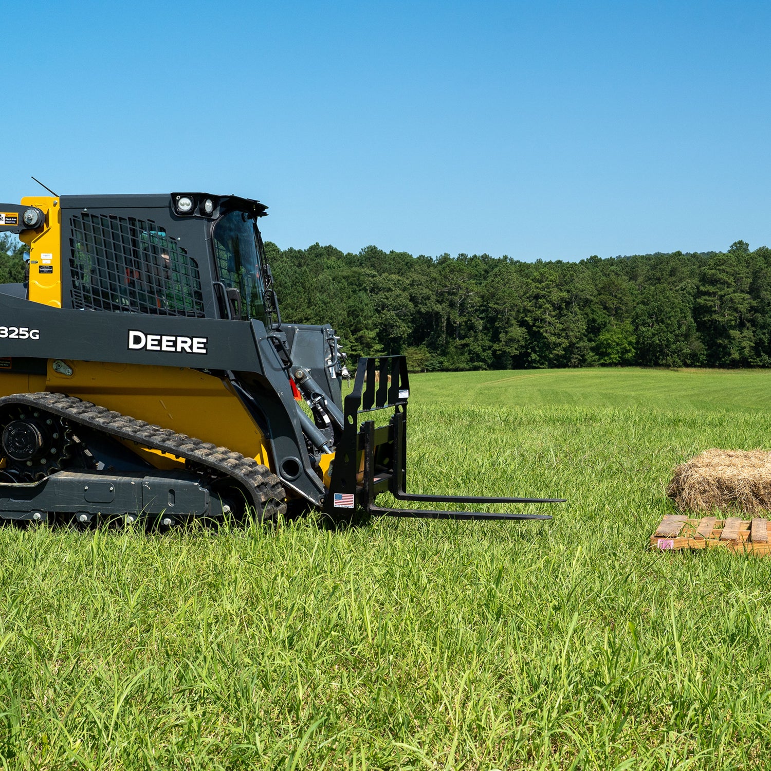 Pallet Fork with Skid Steer Mounting