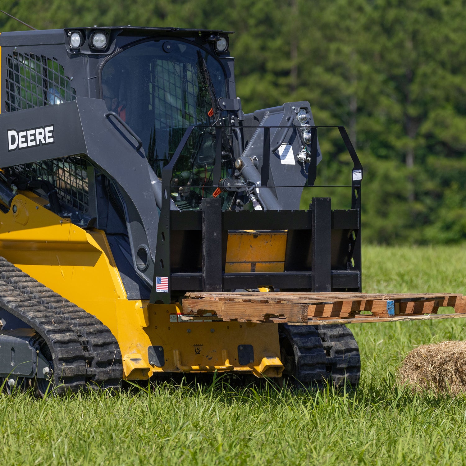 Pallet Fork with Skid Steer Mounting