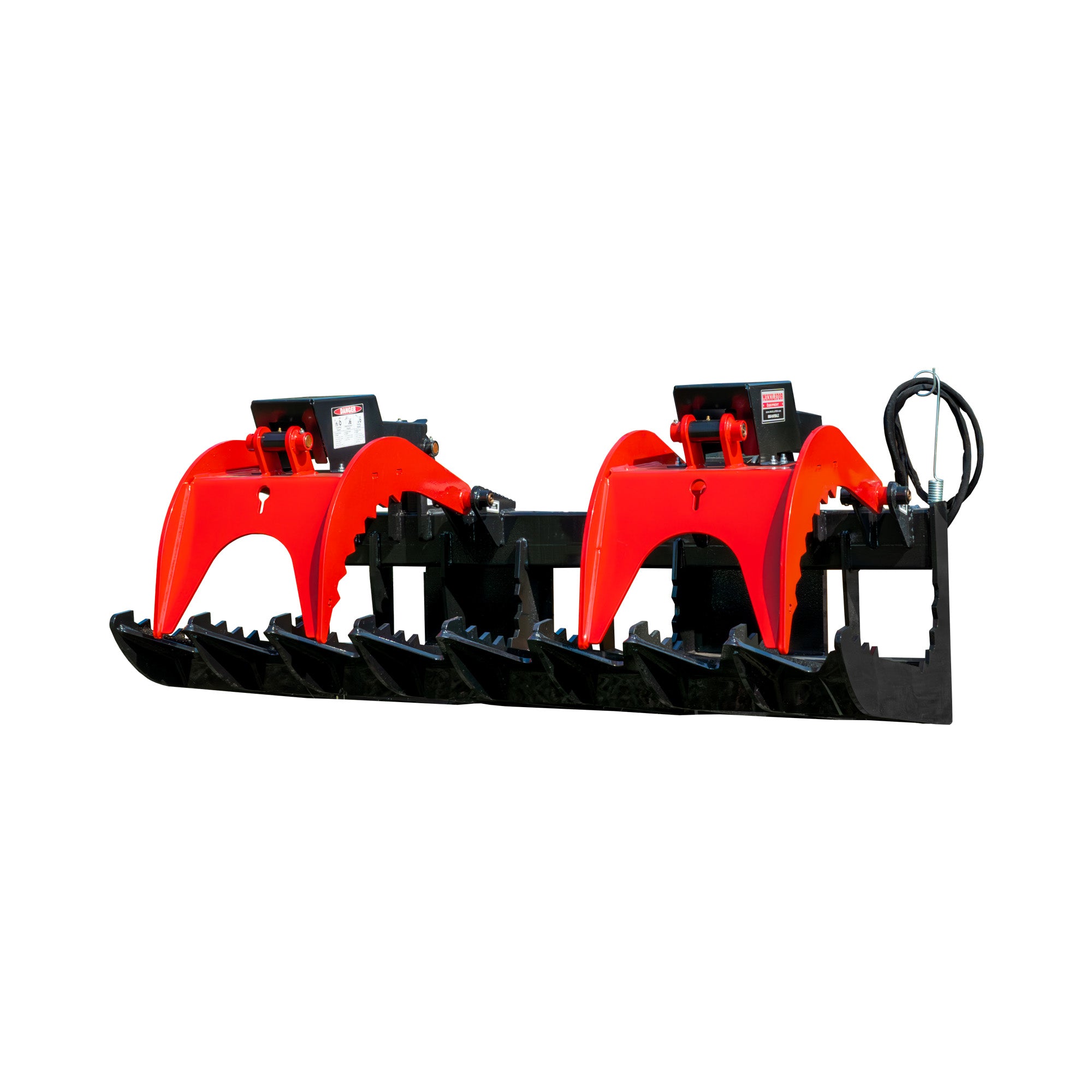 72 Inch Wide X 42 Inch Deep X 29 Inch Tall Maxilator Ultimate Duty Debris Grapple Universal Skid Steer - MBD-SS