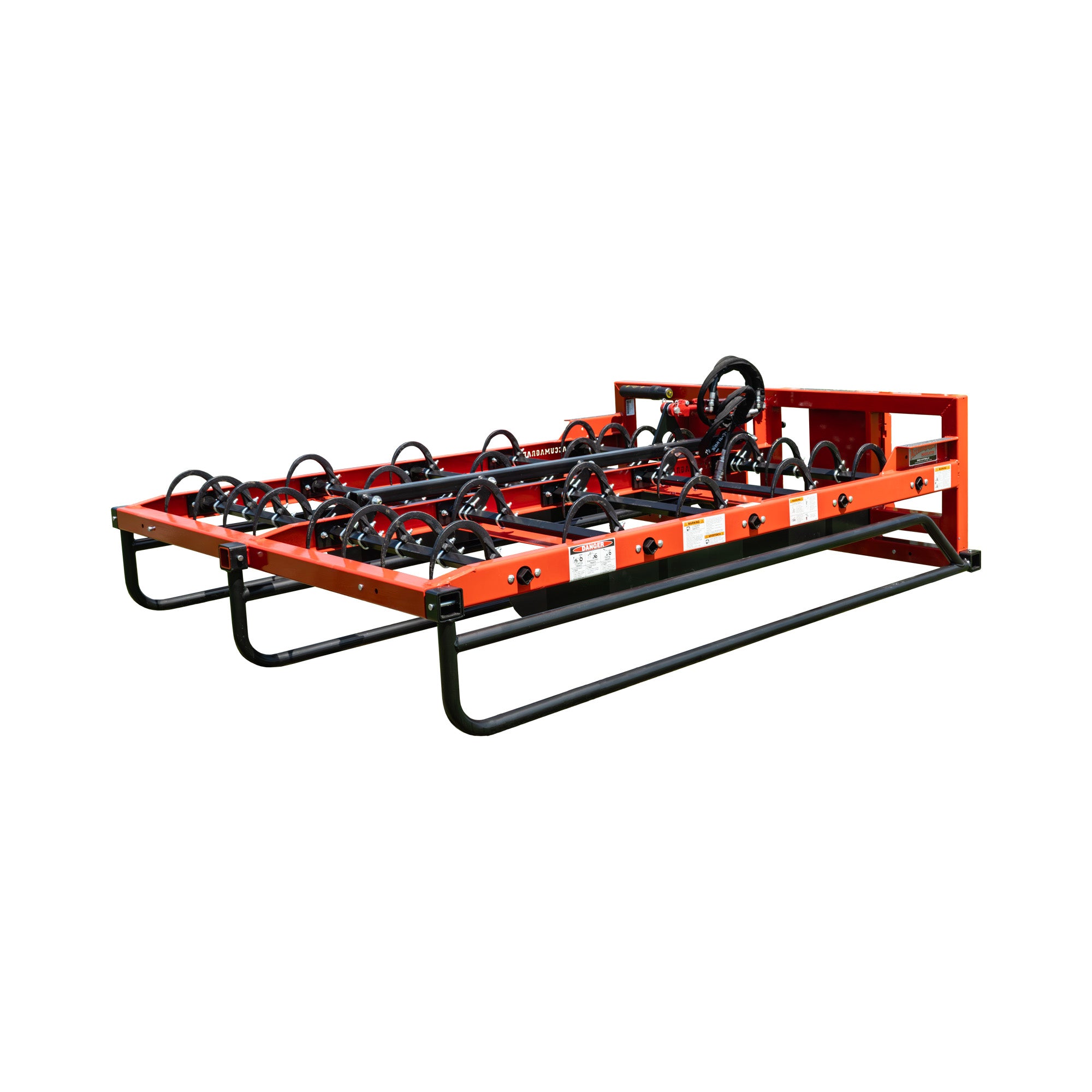 10 Bale Accumagrapple with Universal Skid Steer Mounting - MXE-SS
