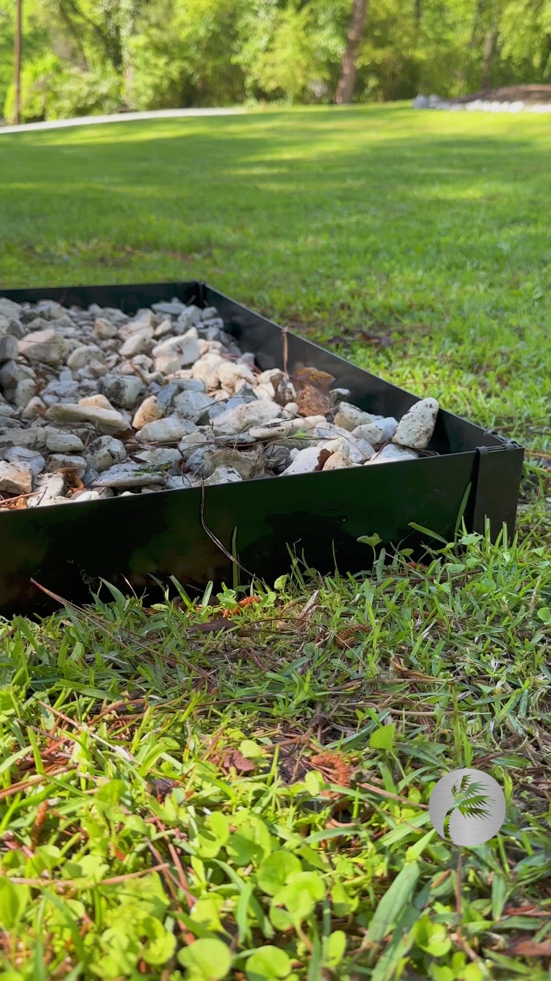 Black Steel Metal Landscape Edging - Extra Connectors